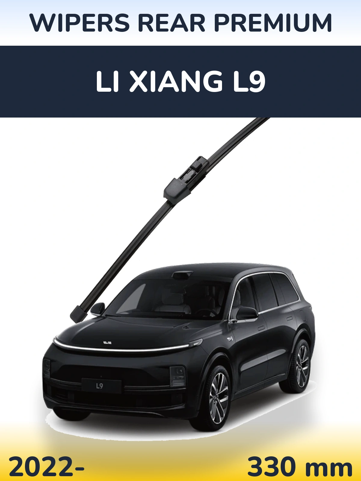 Tylna wycieraczka WIPERS REAR PREMIUM 330 mm do Li Xiang L9 2022-2026