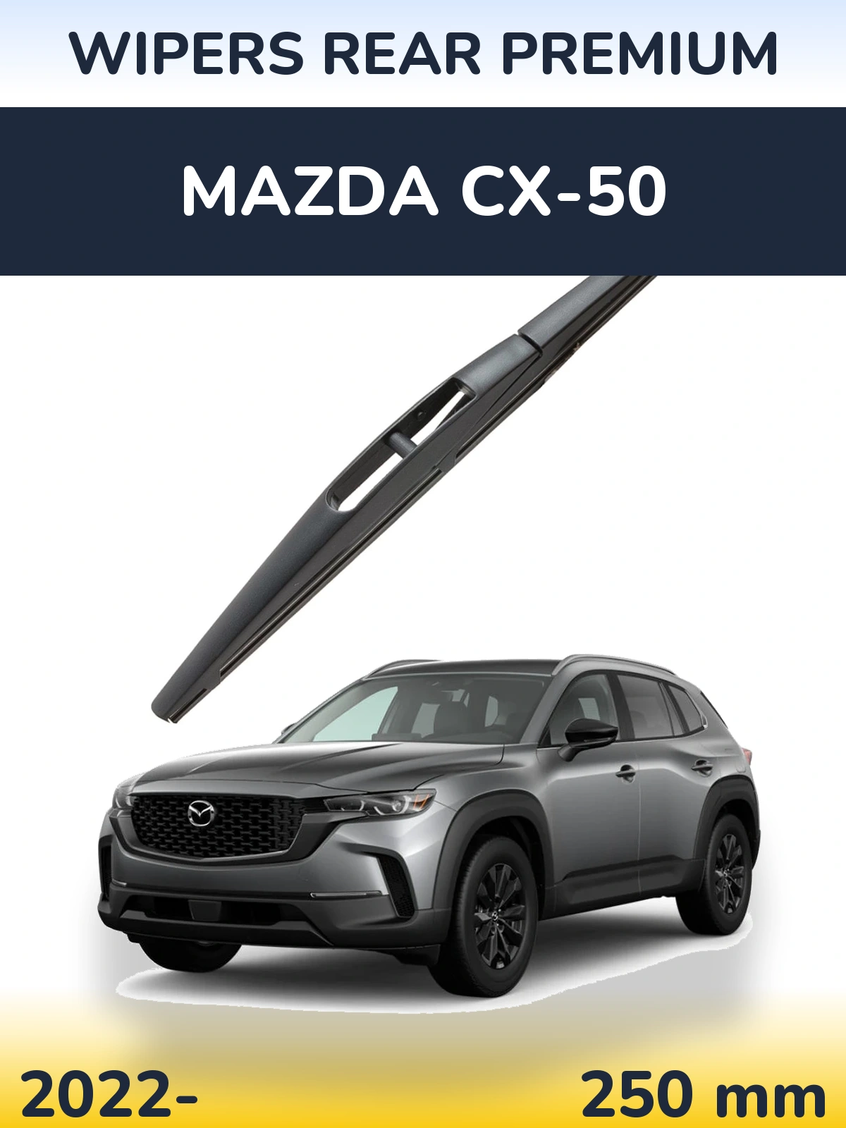 Tylna wycieraczka WIPERS REAR PREMIUM 250 mm do Mazda CX-50 2022-2026