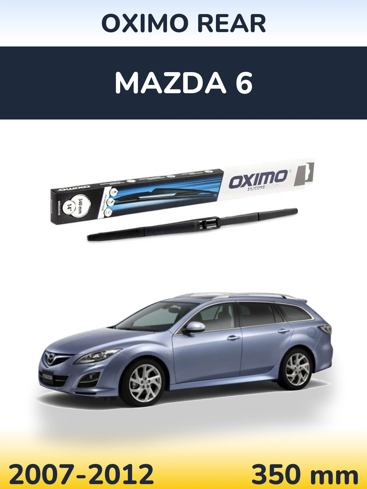 Tylna wycieraczka Oximo Rear 350 mm do Mazda 6 2007-2012