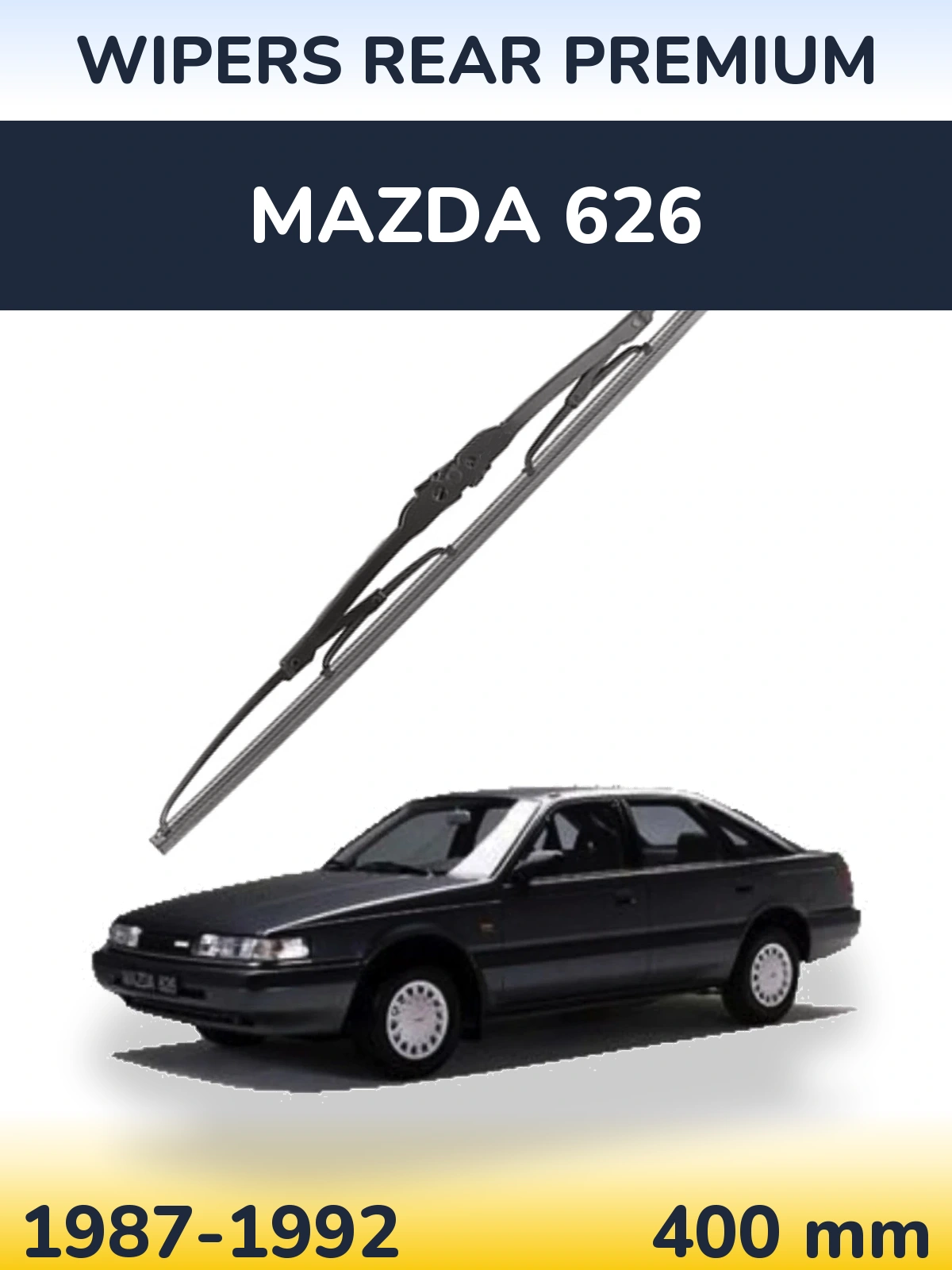 Задня щітка WIPERS REAR PREMIUM 400 мм для Mazda 626 1987-1992