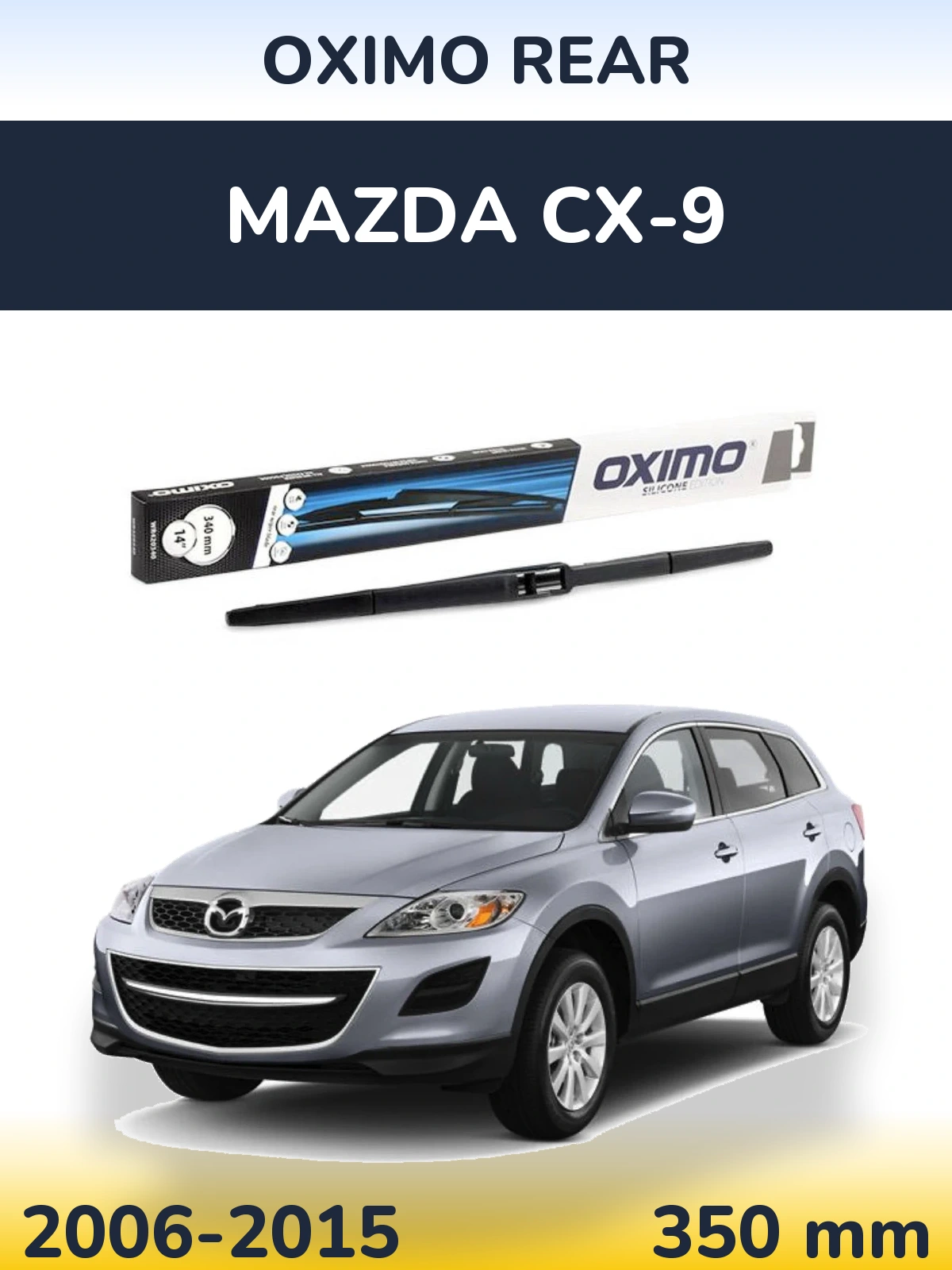 Tylna wycieraczka Oximo Rear 350 mm do Mazda CX-9 2006-2015