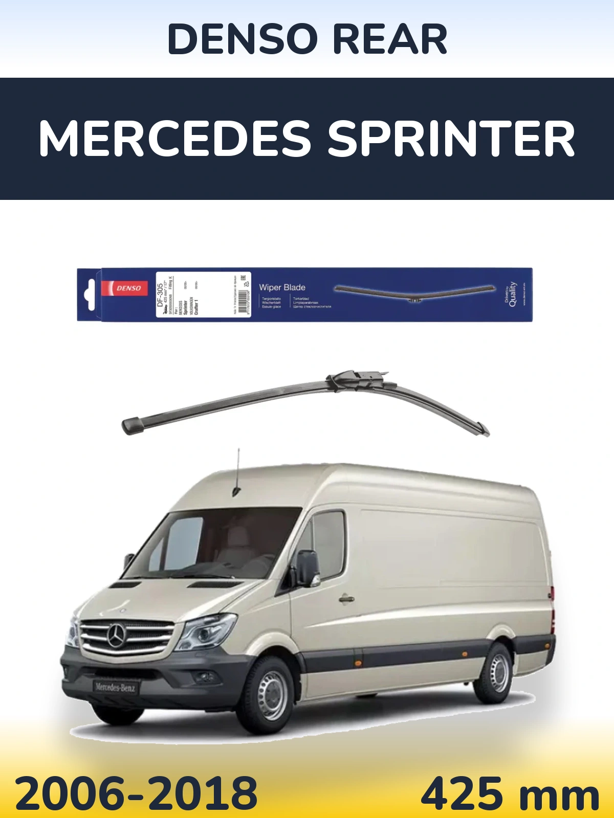 Tylna wycieraczka Denso Rear 425 mm do Mercedes Sprinter 2006-2018