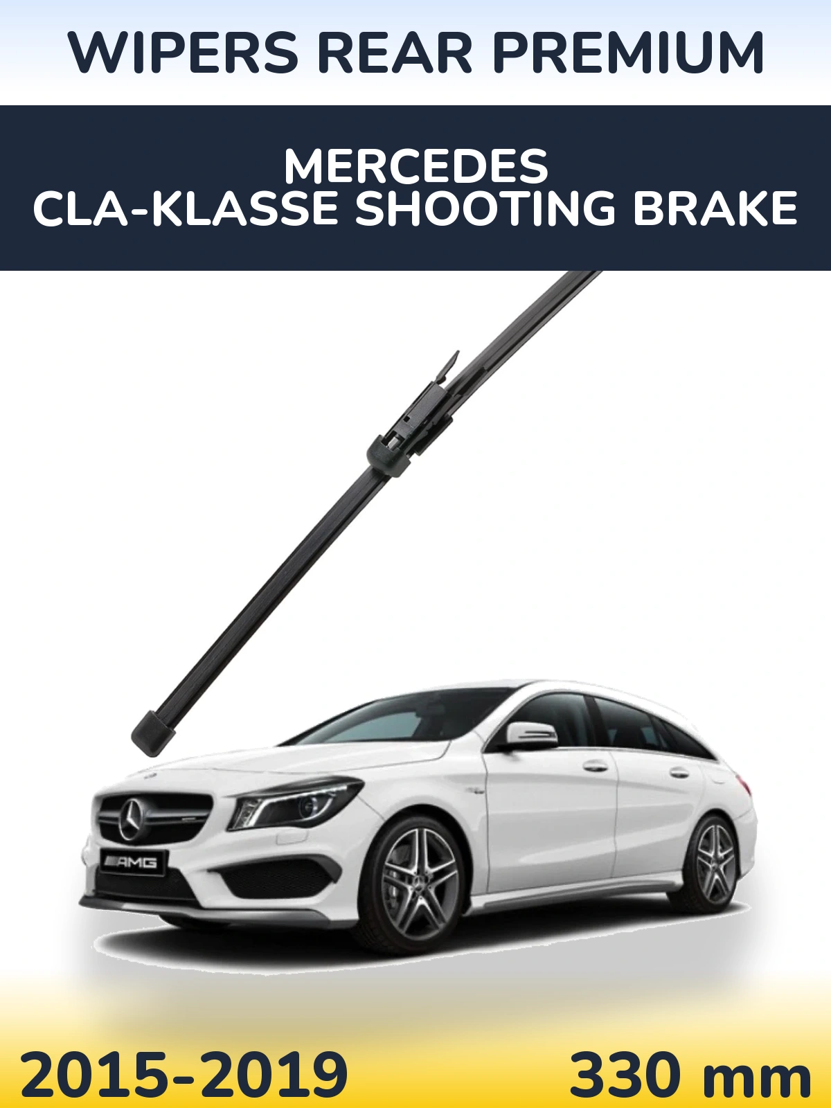 Задня щітка WIPERS REAR PREMIUM 330 мм для Mercedes CLA-Klasse Shooting Brake 2015-2019