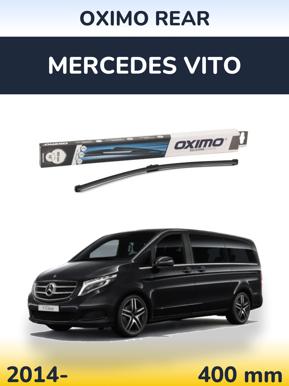 Tylna wycieraczka Oximo Rear 400 mm do Mercedes Vito 2014-2026