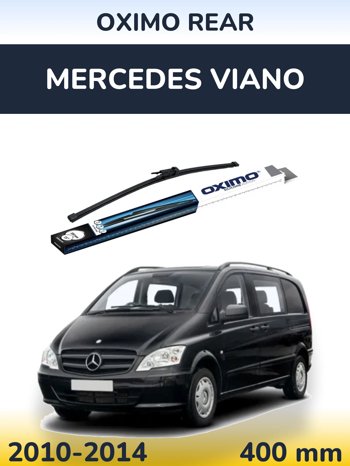 Задний дворник Oximo Rear 380 мм для Mercedes Viano 2010-2014