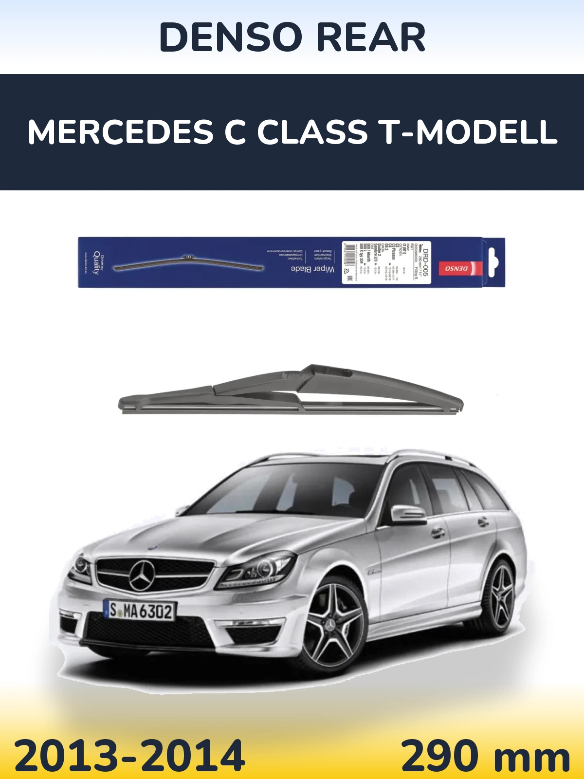 Tylna wycieraczka Denso Rear 290 mm do Mercedes Klasa C T-Modell 2013-2014