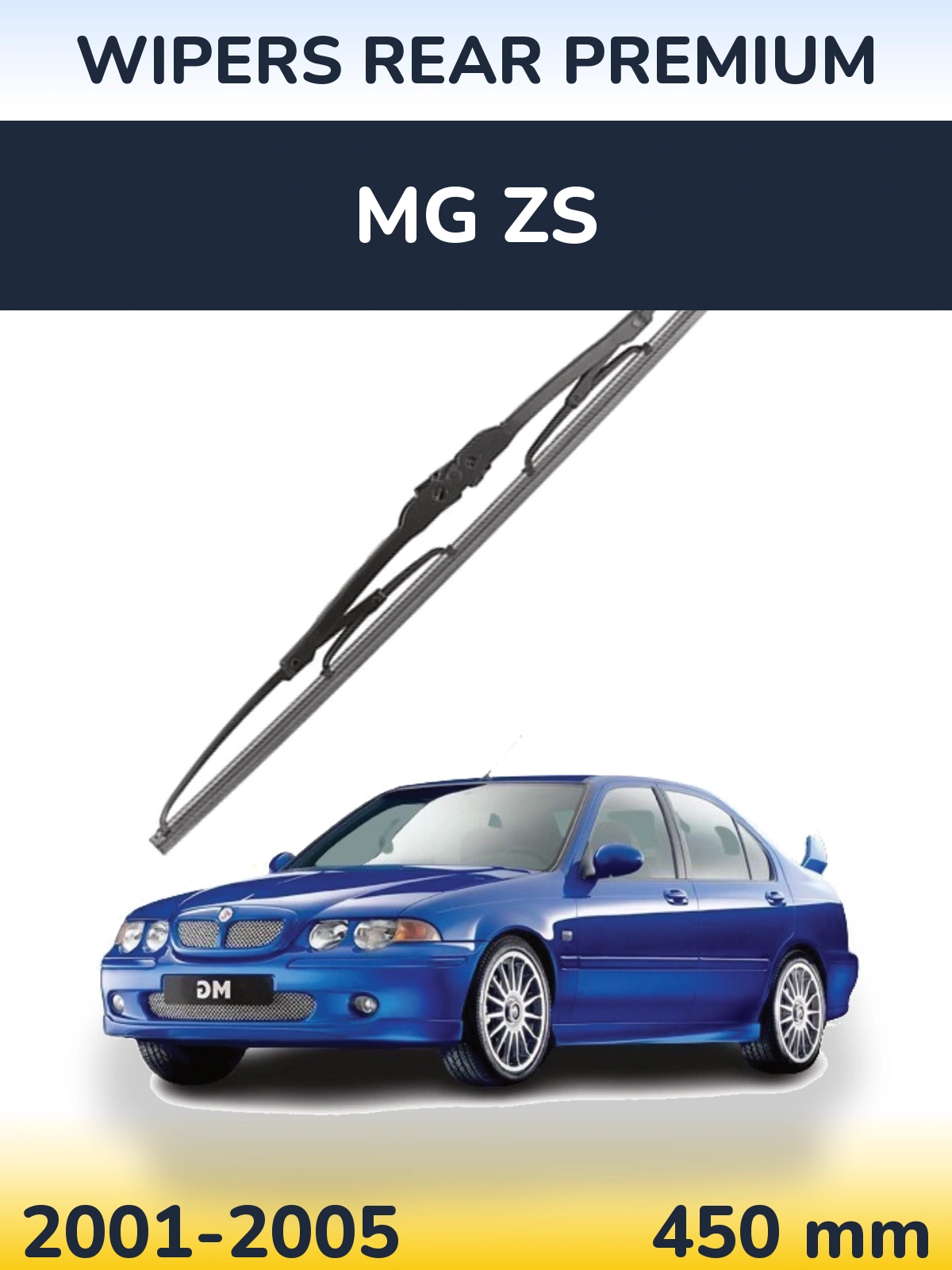 Задня щітка WIPERS REAR PREMIUM 450 мм для MG ZS 2001-2005