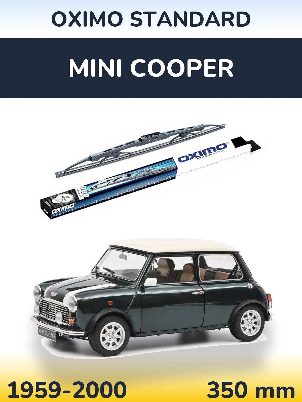 Tylna wycieraczka Oximo Standard 350 mm do MINI Cooper 1959-2000