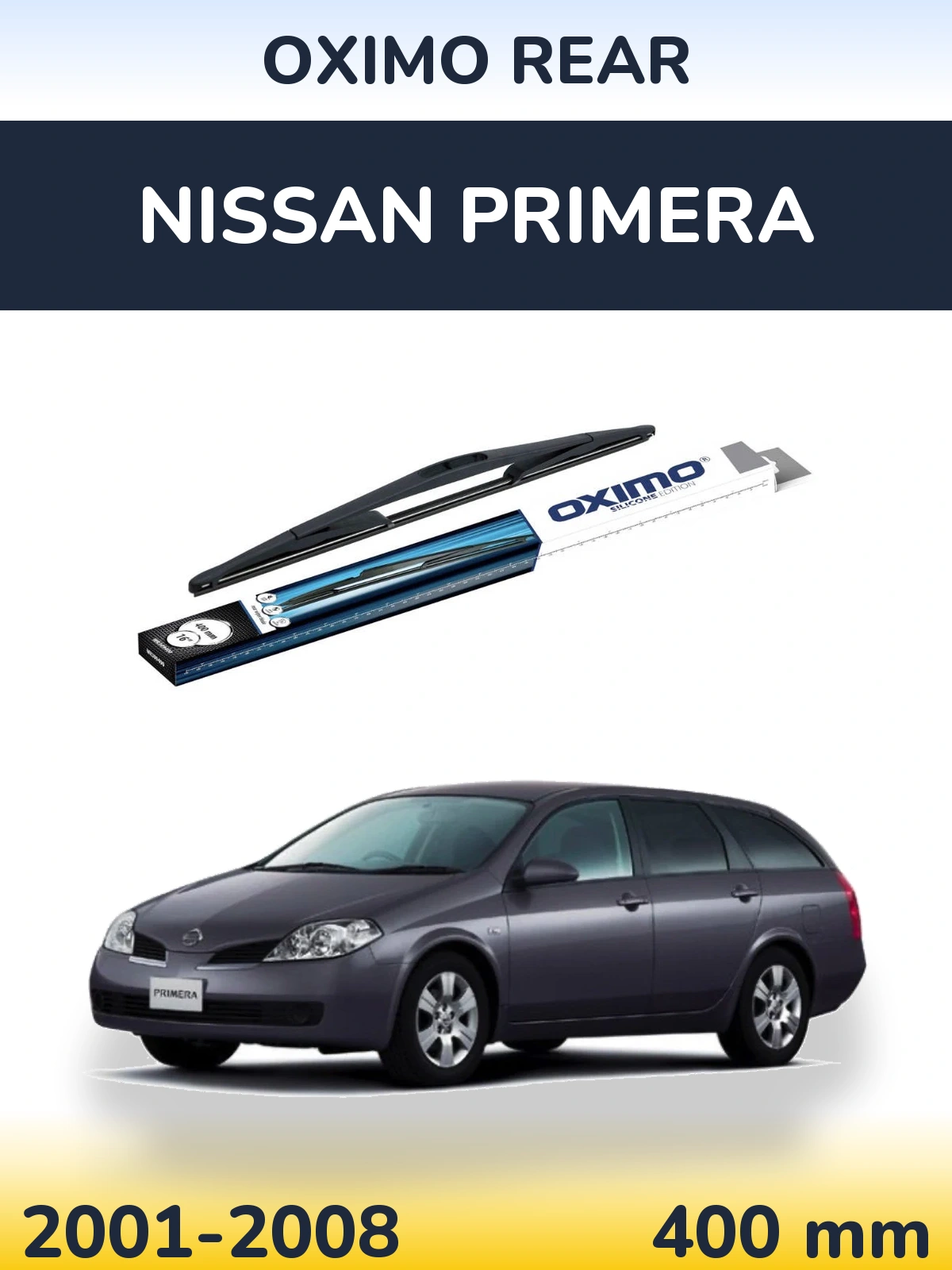 Задня щітка Oximo Rear 400 мм для Nissan Primera 2001-2008