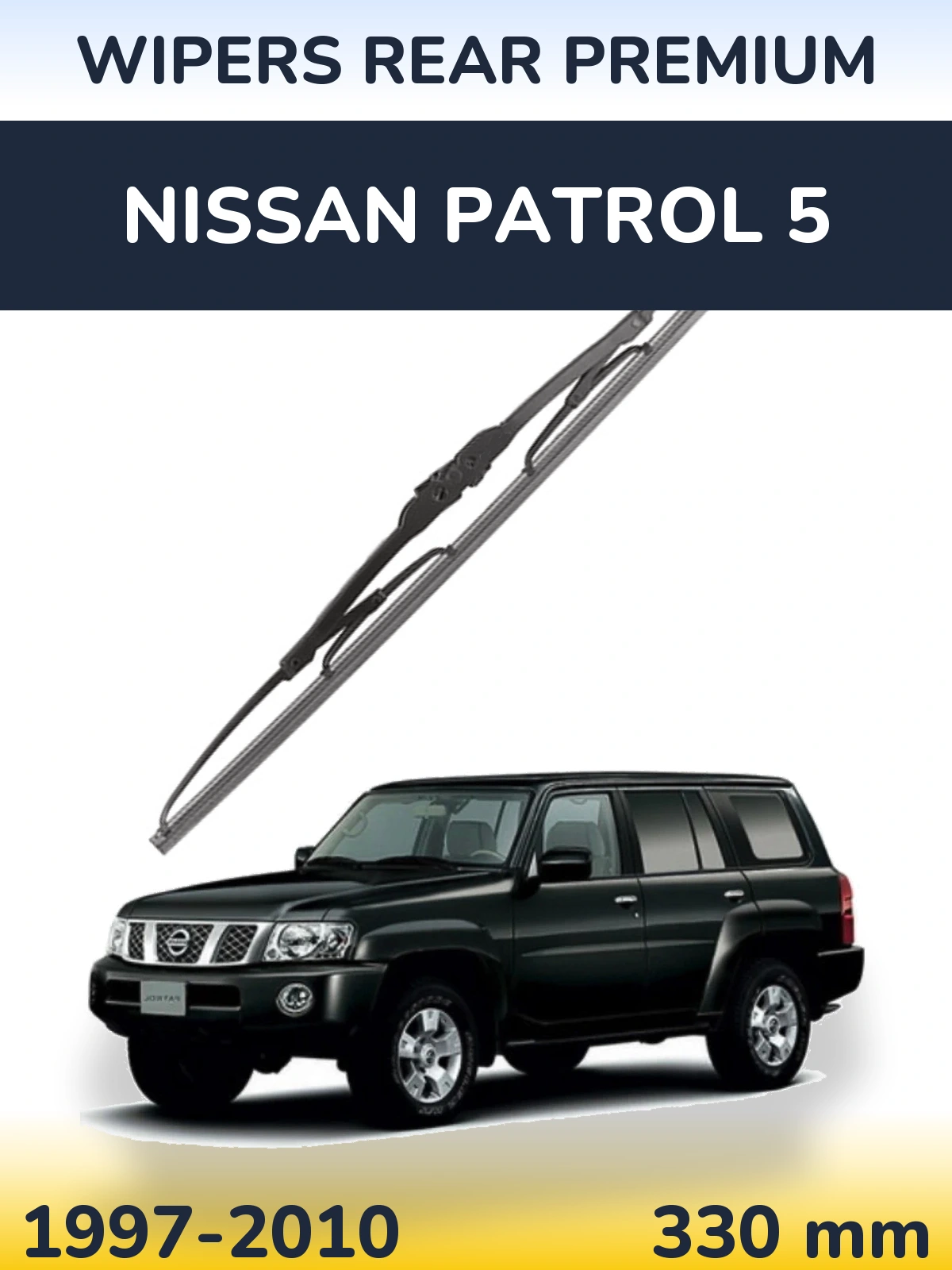 Tylna wycieraczka WIPERS REAR PREMIUM 330 mm do Nissan Patrol 5 1997-2010
