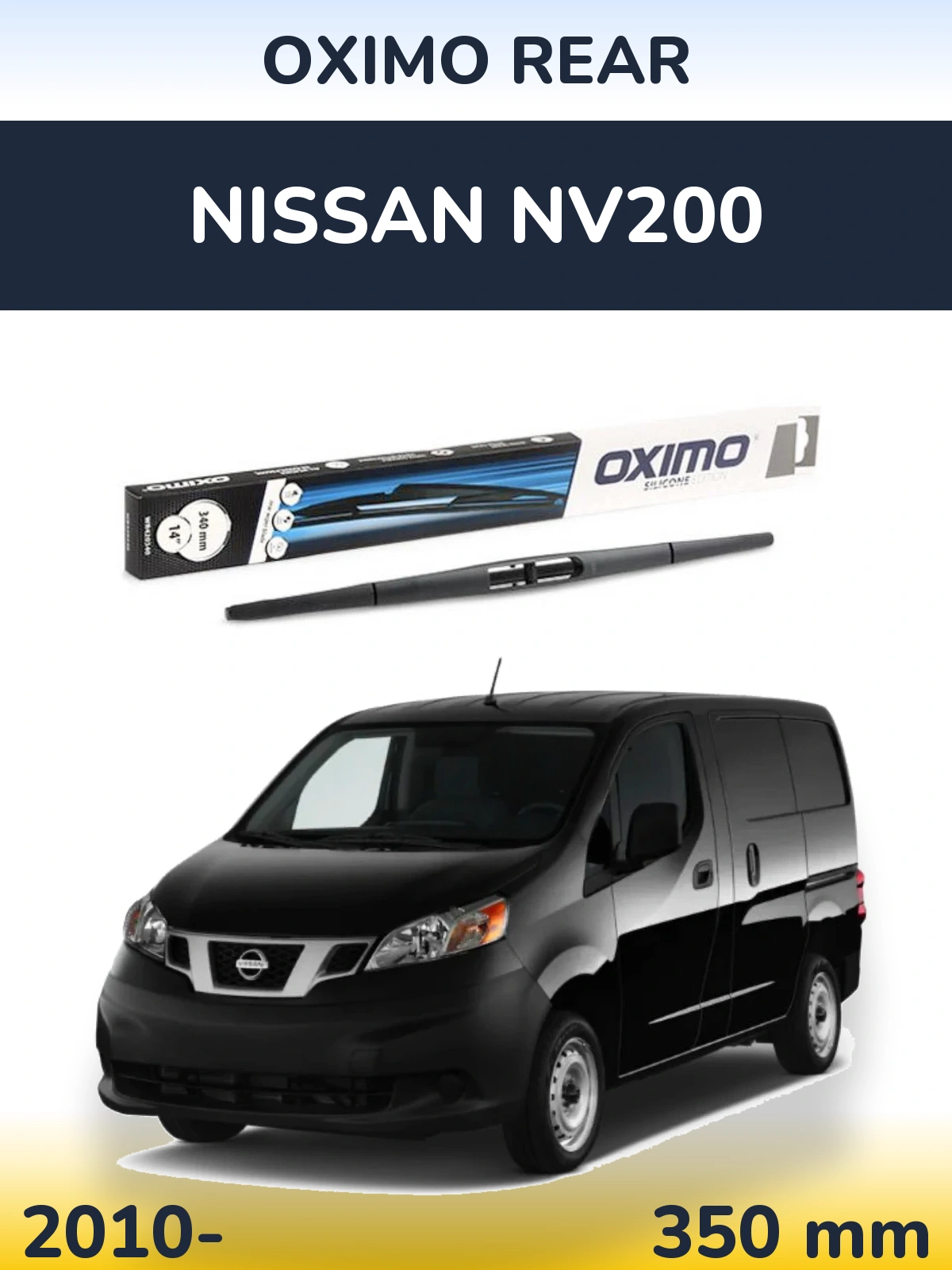 Tylna wycieraczka Oximo Rear 350 mm do Nissan NV200 2010-2026