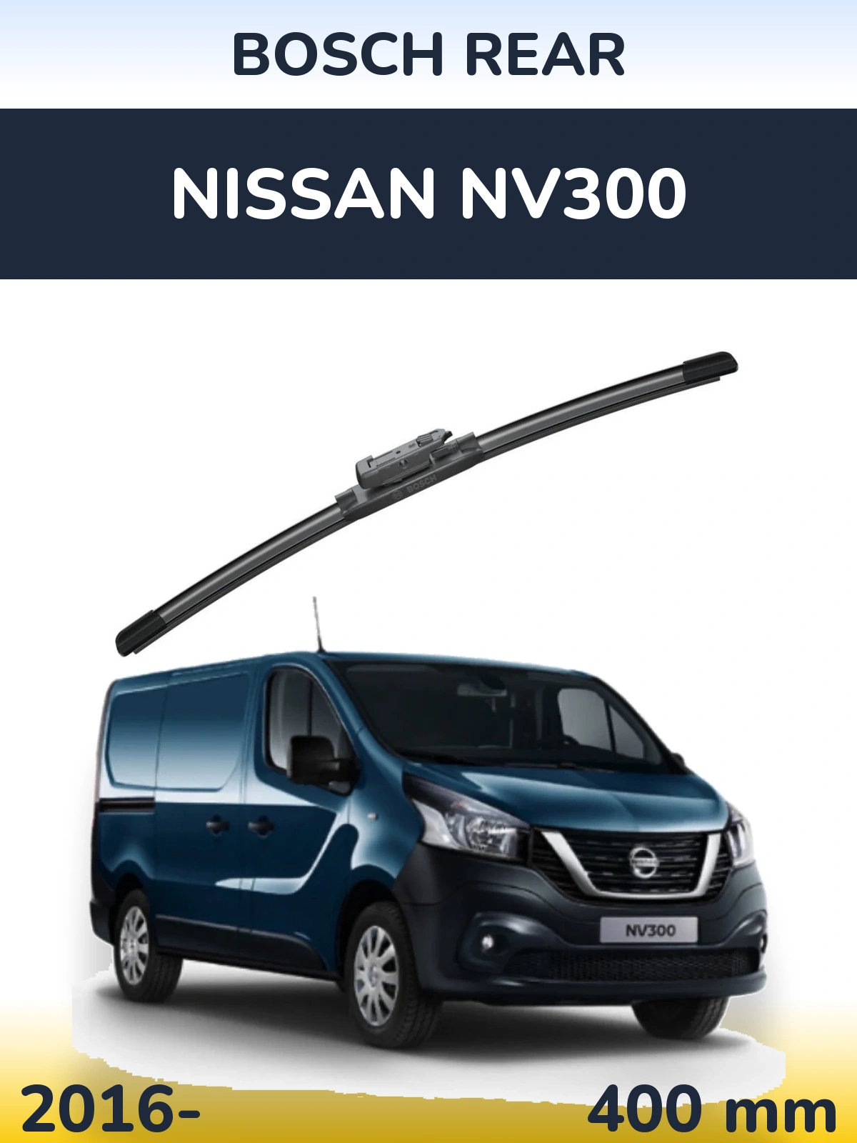 Tylna wycieraczka BOSCH Rear 400 mm do Nissan NV300 2016-2026