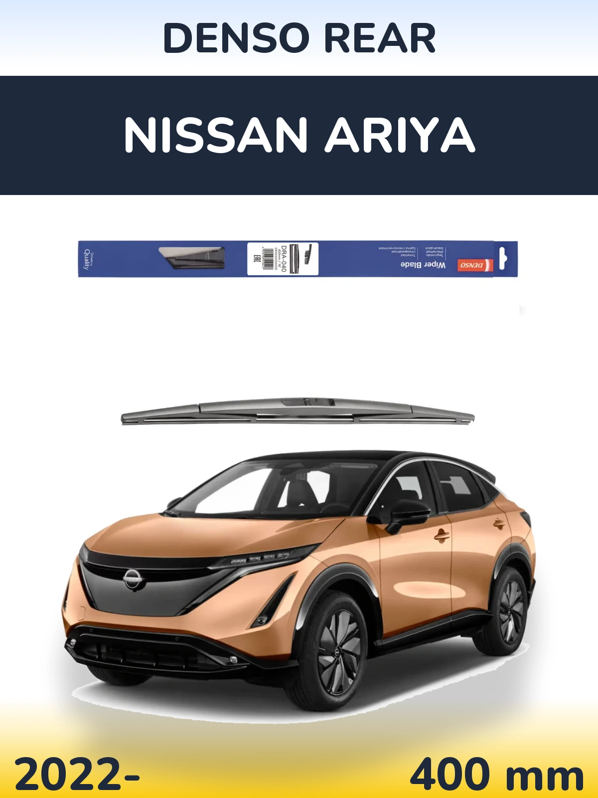 Tylna wycieraczka Denso Rear 400 mm do Nissan Ariya 2022-2026