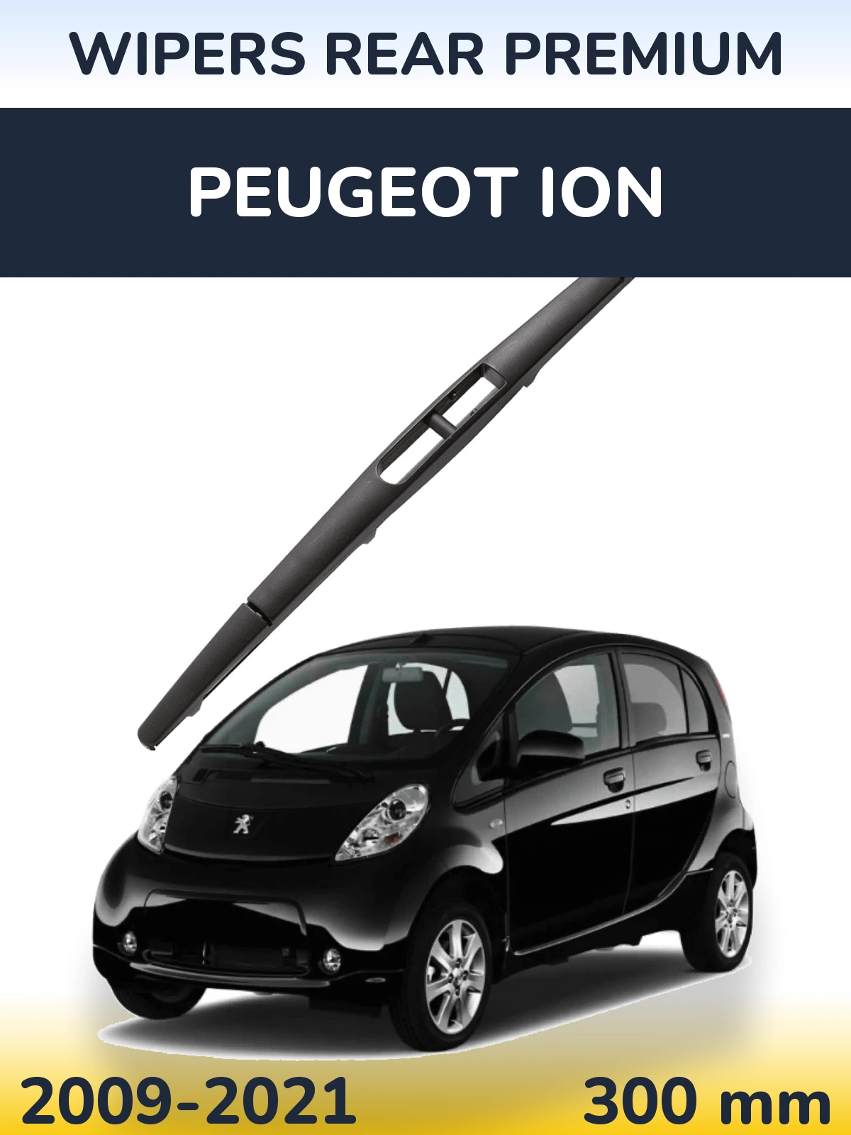 Tylna wycieraczka WIPERS REAR PREMIUM 300 mm do Peugeot iOn 2009-2021
