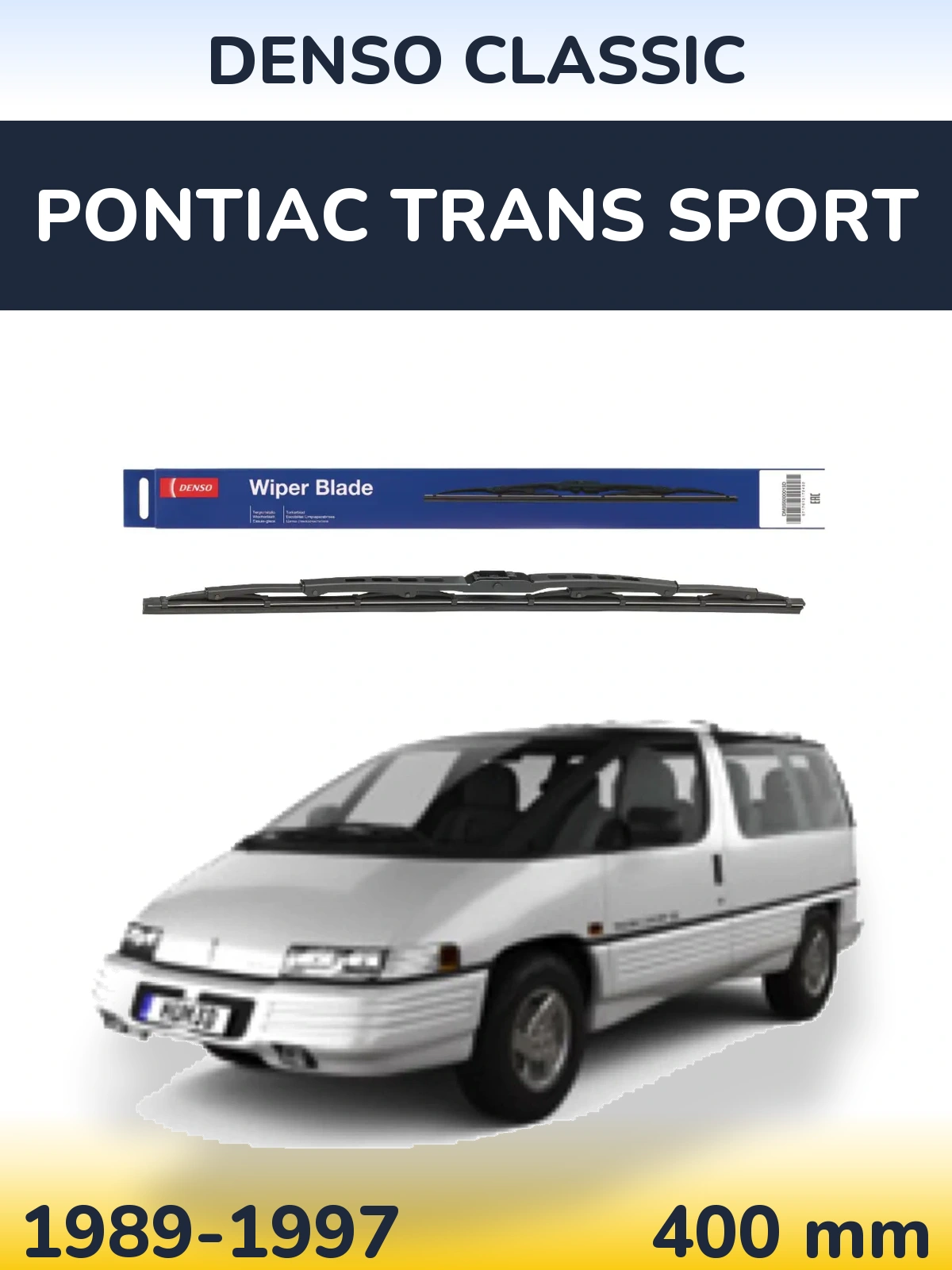 Задня щітка Denso Classic 400 мм для Pontiac Trans Sport 1989-1997