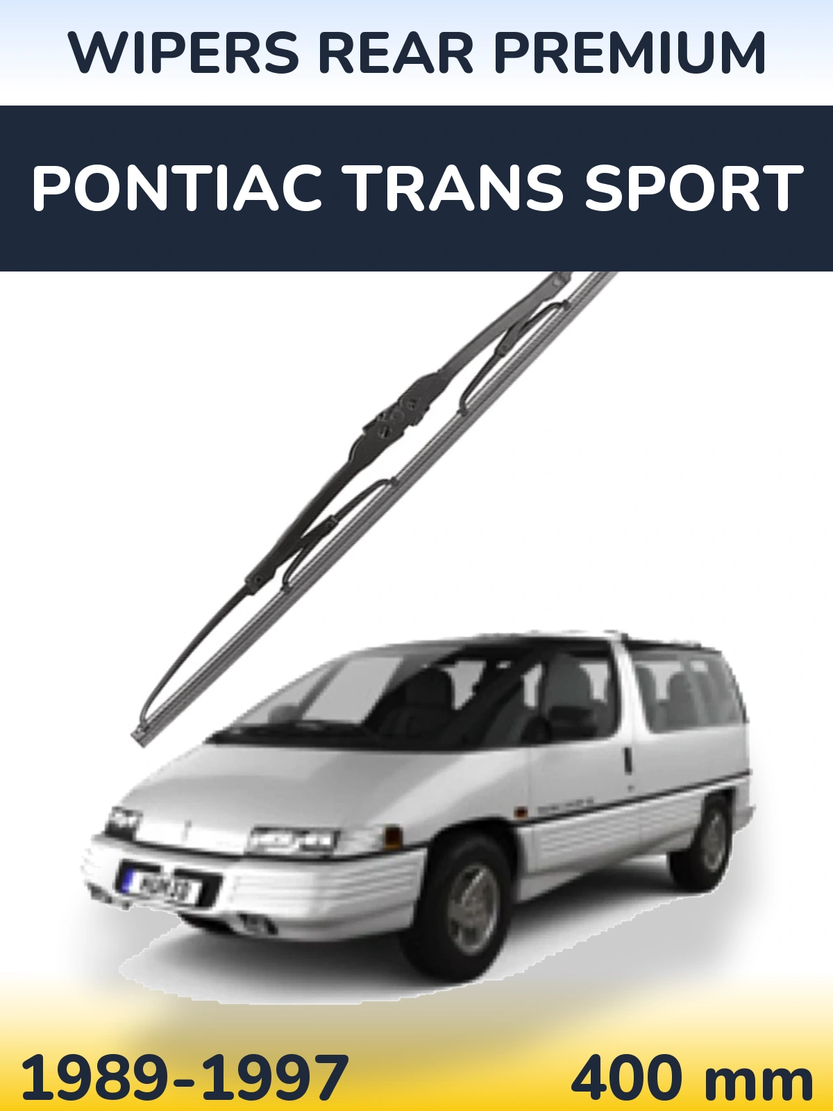 Tylna wycieraczka WIPERS REAR PREMIUM 400 mm do Pontiac Trans Sport 1989-1997