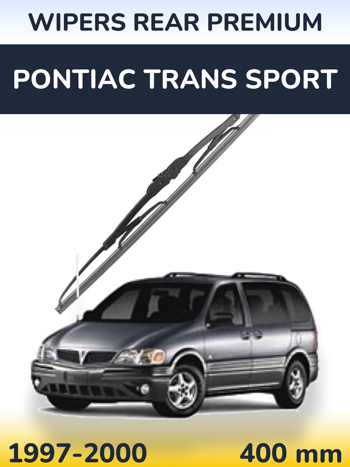 Tylna wycieraczka WIPERS REAR PREMIUM 400 mm do Pontiac Trans Sport 1997-2000