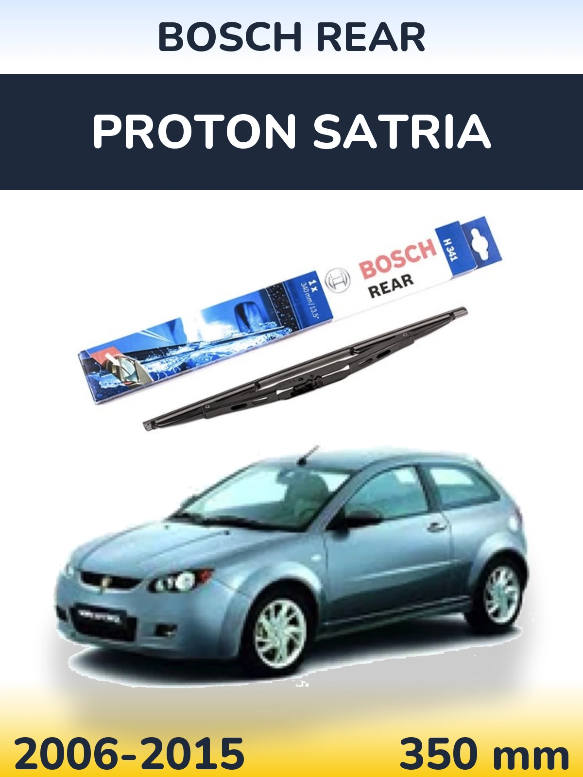 Tylna wycieraczka BOSCH Rear 340 mm do Proton Satria 2006-2015