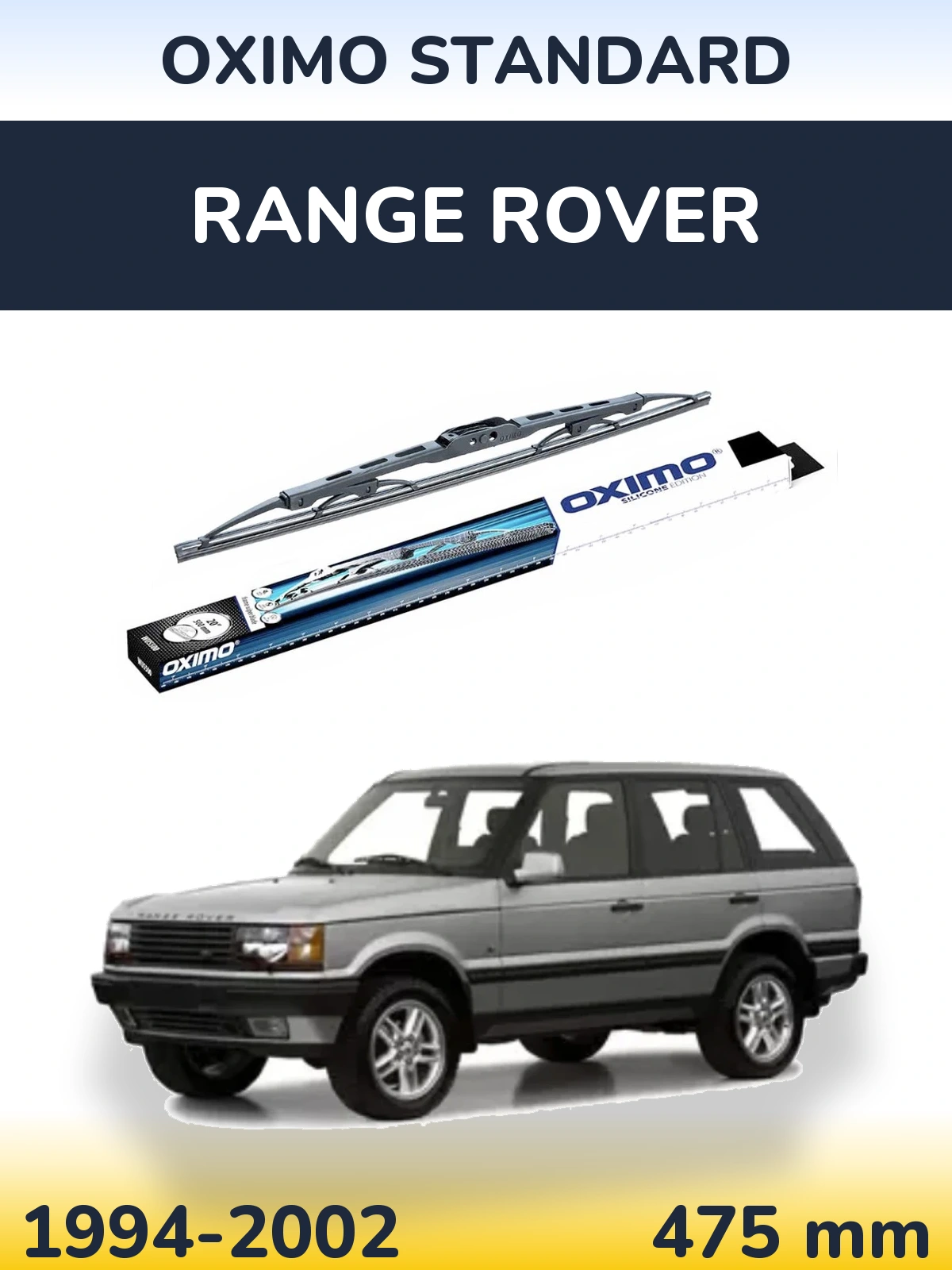Tylna wycieraczka Oximo Standard 475 mm do Range Rover  1994-2002