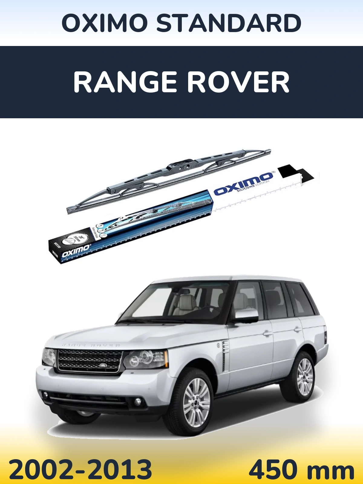 Tylna wycieraczka Oximo Standard 450 mm do Range Rover  2002-2013