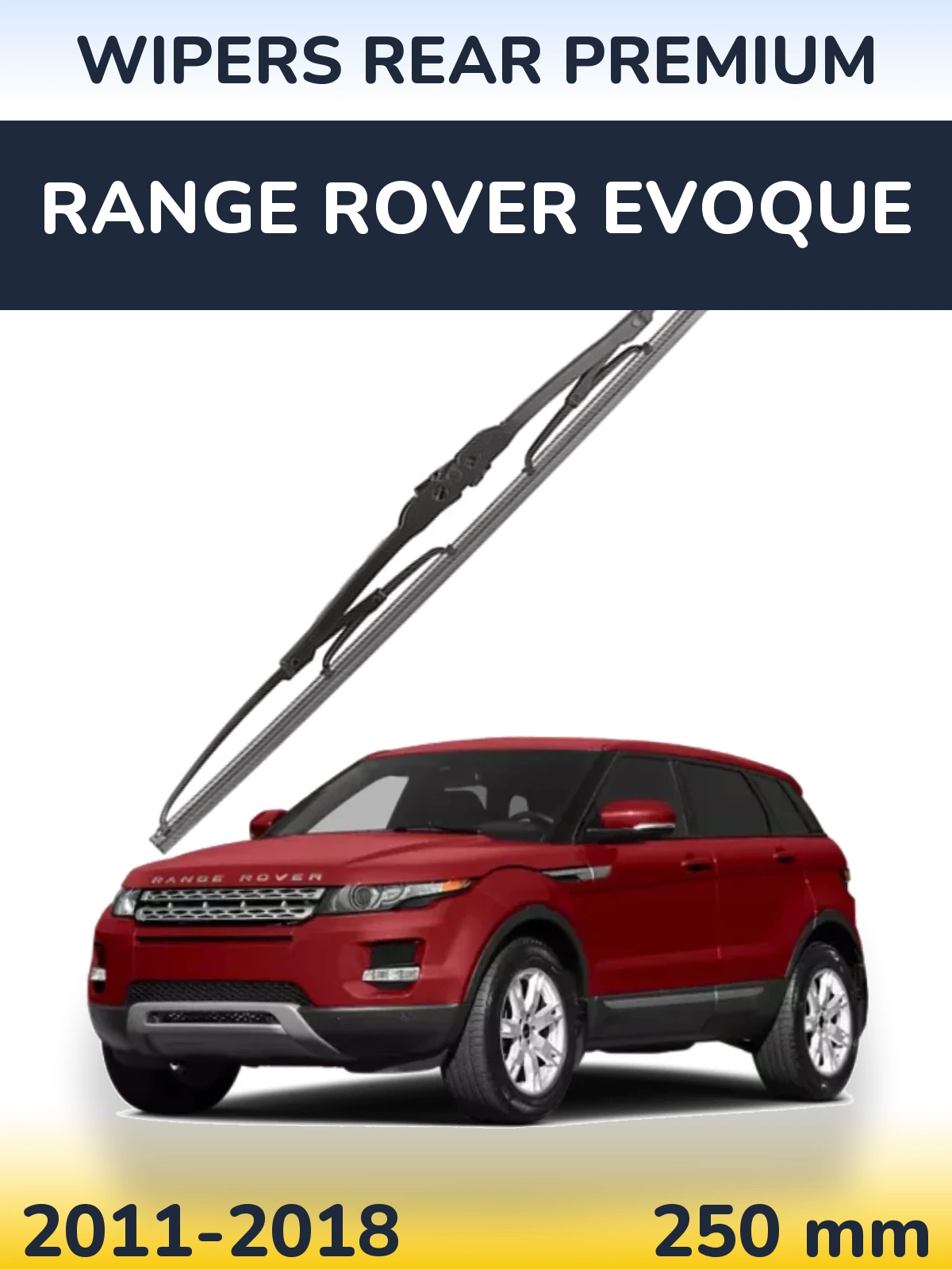 Tylna wycieraczka WIPERS REAR PREMIUM 250 mm do Range Rover Evoque 2011-2018