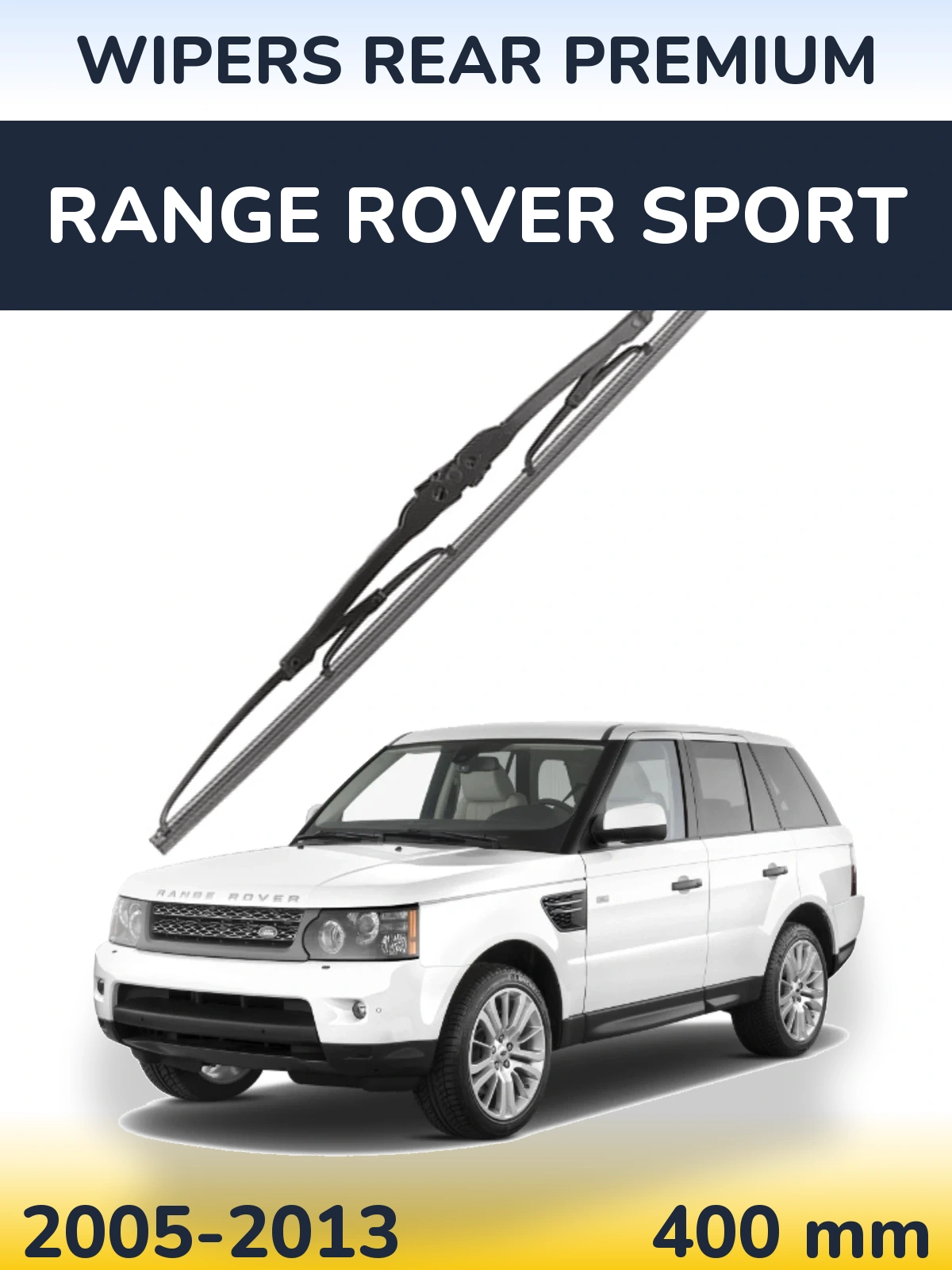 Задний дворник WIPERS REAR PREMIUM 400 мм для Range Rover Sport 2005-2013