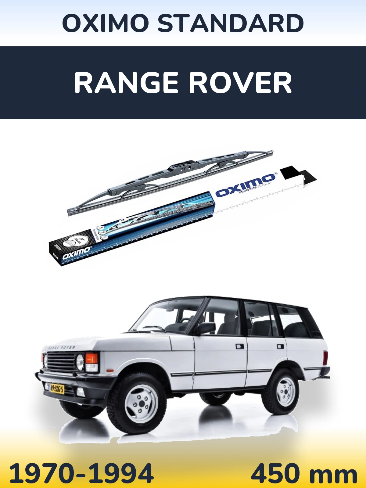 Tylna wycieraczka Oximo Standard 450 mm do Range Rover  1970-1994