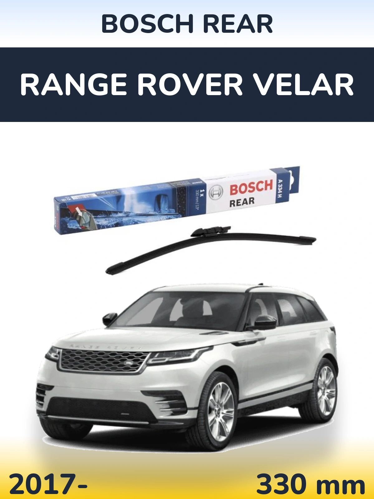 Tylna wycieraczka BOSCH Rear 330 mm do Range Rover Velar 2017-2026