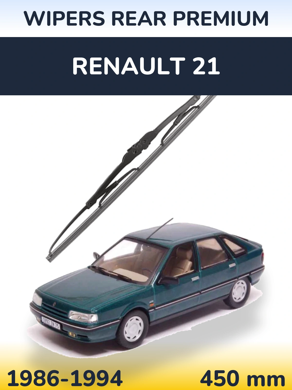 Задний дворник WIPERS REAR PREMIUM 450 мм для Renault 21 1986-1994