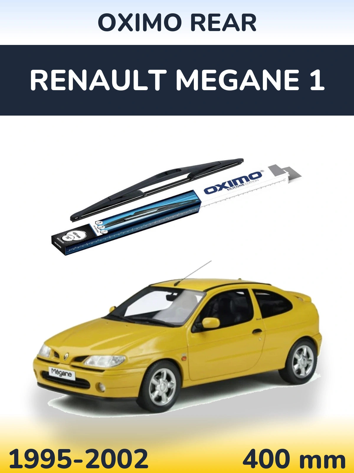 Tylna wycieraczka Oximo Rear 400 mm do Renault Megane 1 1995-2002