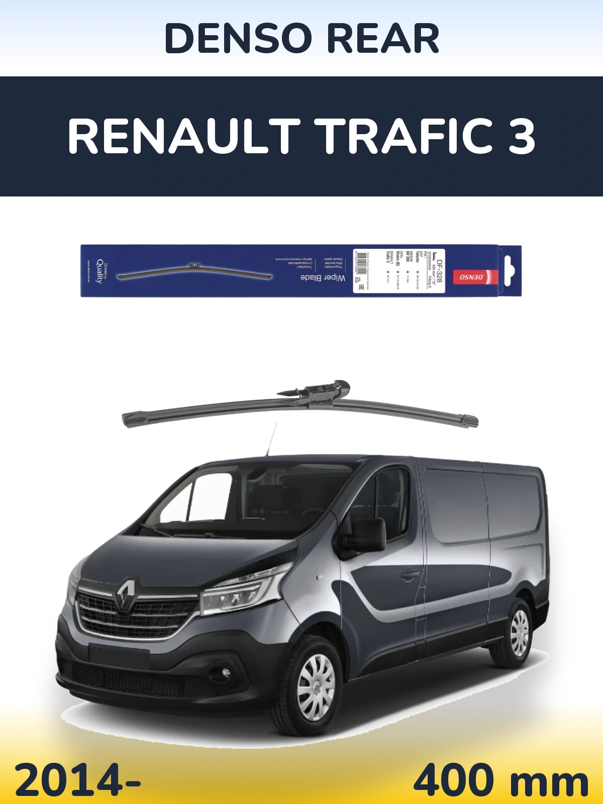 Tylna wycieraczka Denso Rear 400 mm do Renault Trafic 3 2014-2026