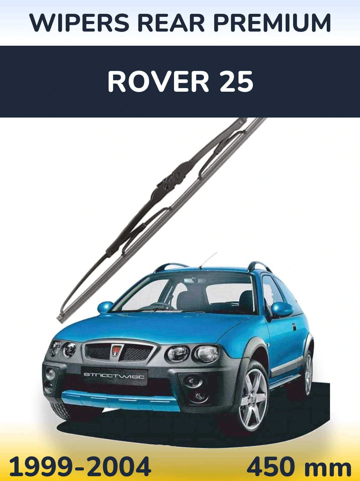 Задня щітка WIPERS REAR PREMIUM 450 мм для Rover 25 1999-2004