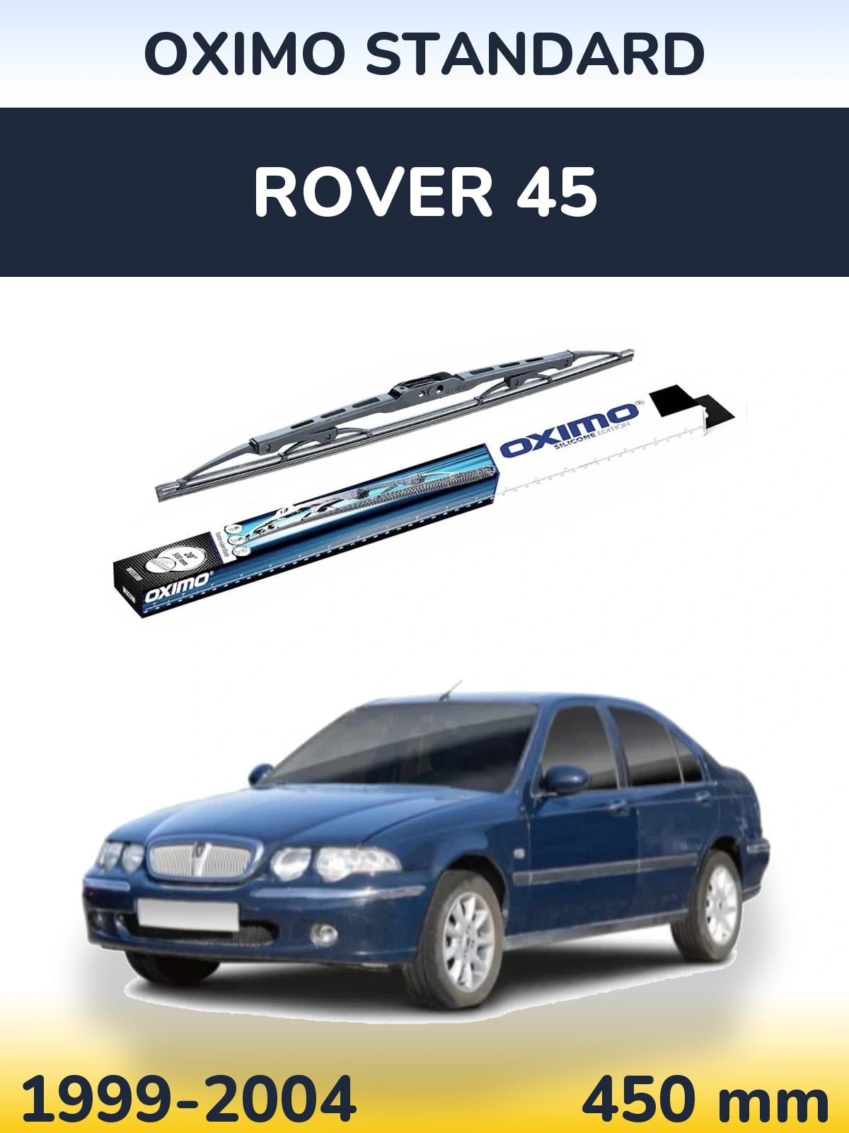 Tylna wycieraczka Oximo Standard 450 mm do Rover 45 1999-2004