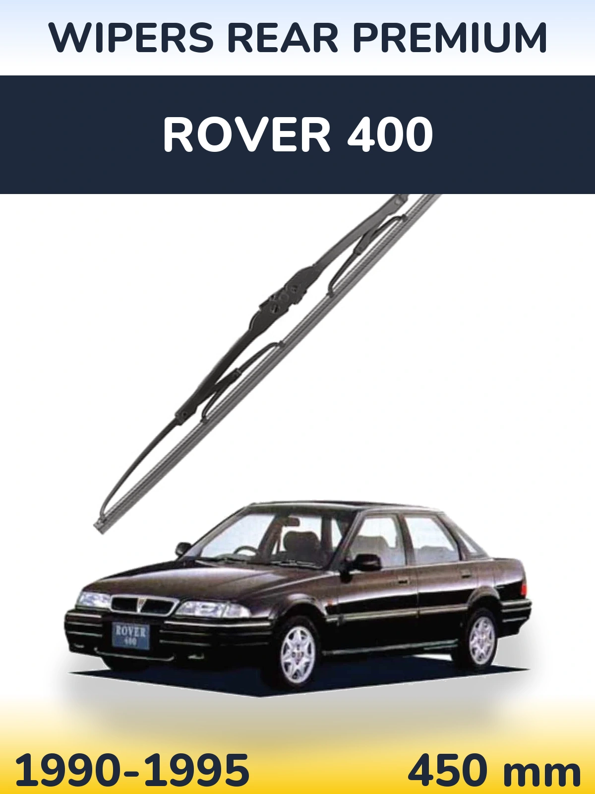 Rear wiper blade WIPERS REAR PREMIUM 450 mm for Rover 400 1990-1995