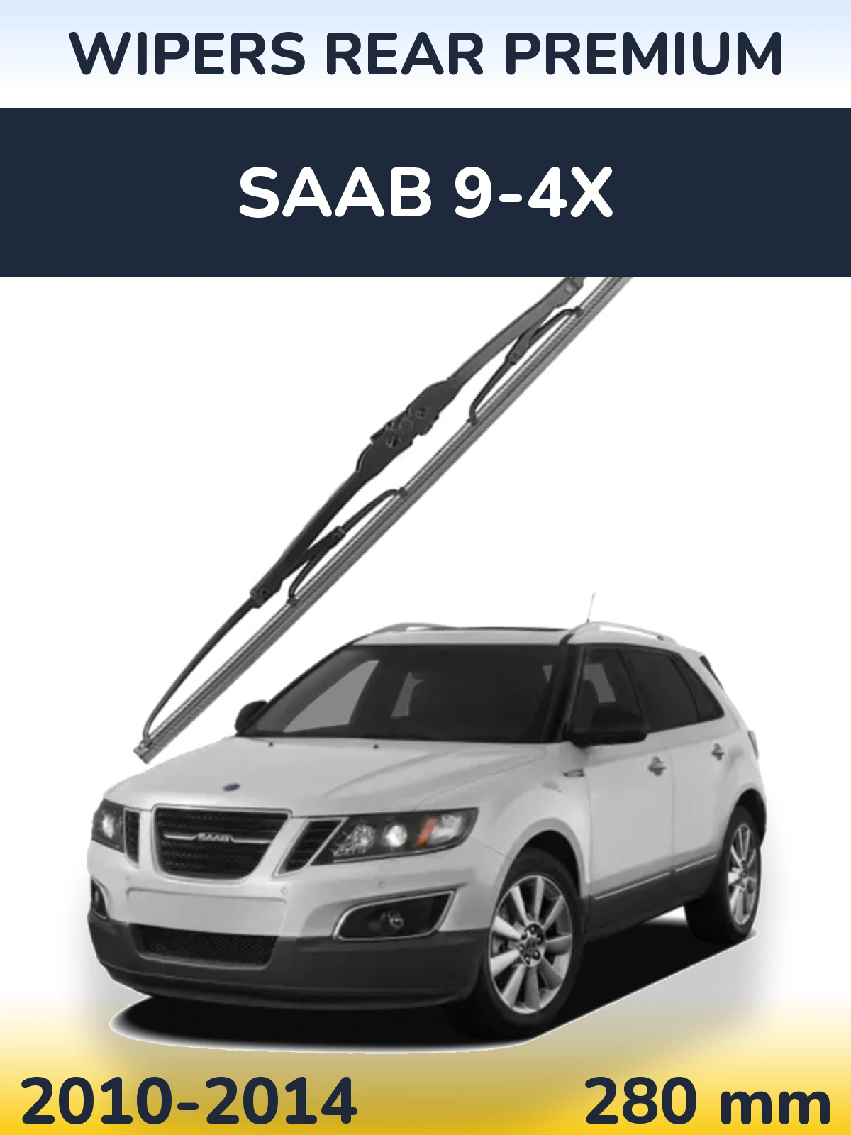Задний дворник WIPERS REAR PREMIUM 280 мм для SAAB 9-4X 2010-2014