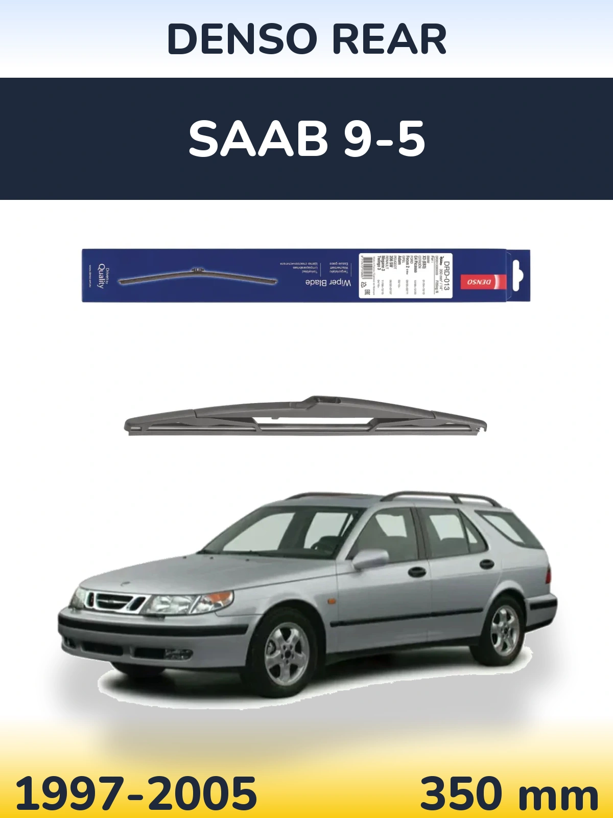 Задний дворник Denso Rear 350 мм для SAAB 9-5 1997-2005
