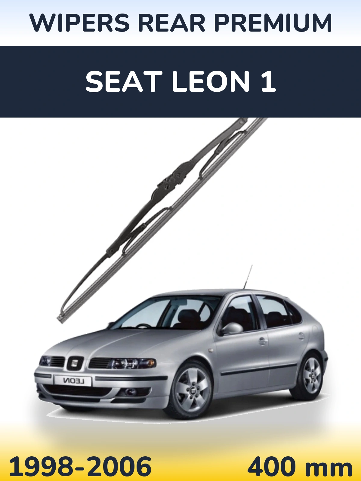 Задний дворник WIPERS REAR PREMIUM 400 мм для SEAT Leon 1 1998-2006