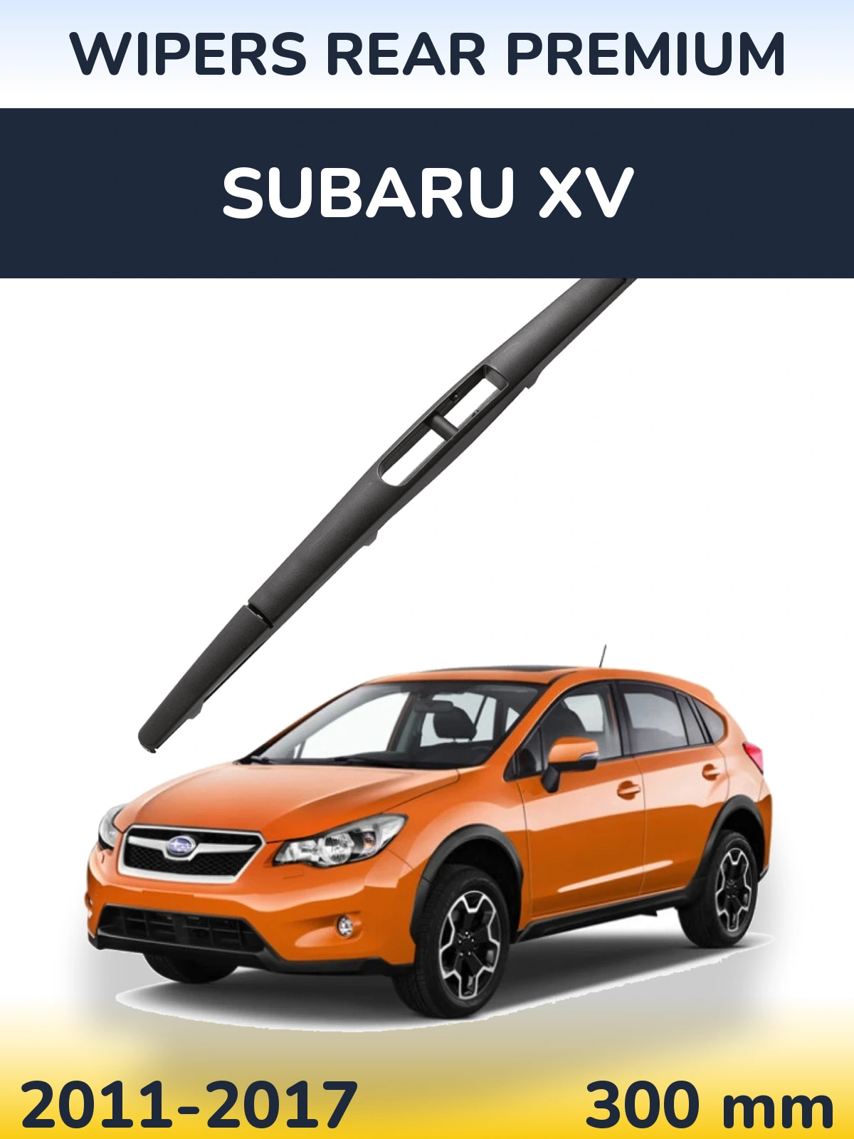 Задний дворник WIPERS REAR PREMIUM 300 мм для Subaru XV 2011-2017