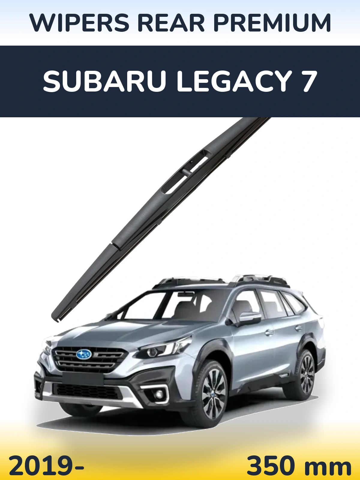 Rear wiper blade WIPERS REAR PREMIUM 350 mm for Subaru Legacy 7 2019-2026