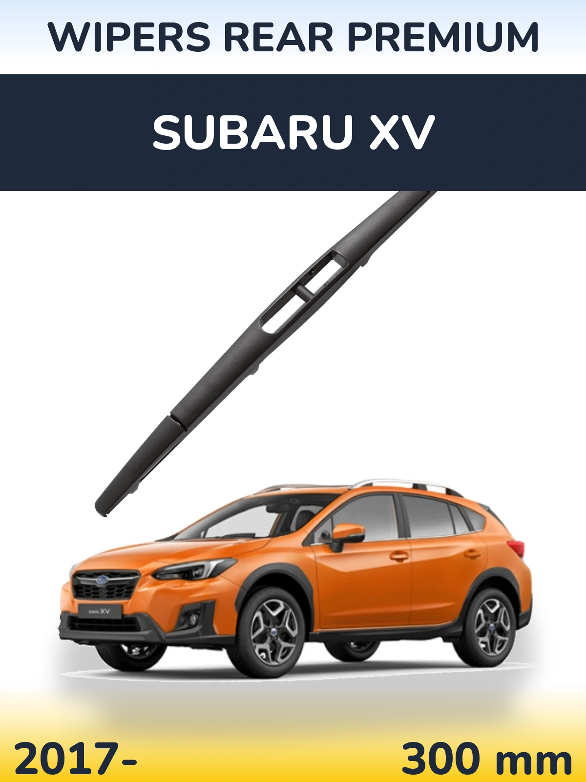 Задний дворник WIPERS REAR PREMIUM 300 мм для Subaru XV 2017-2026