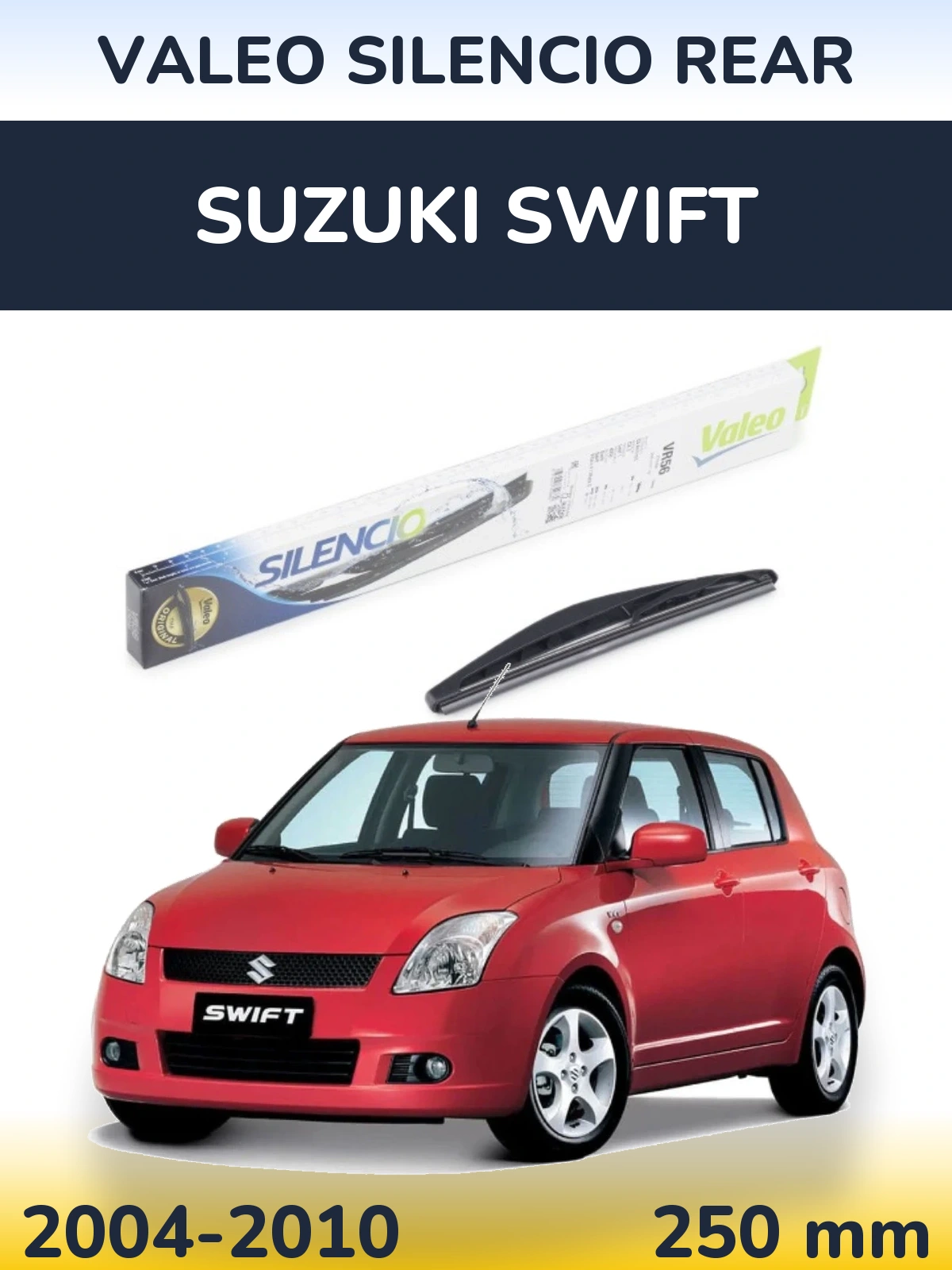 Tylna wycieraczka Valeo Silencio Rear 240 mm do Suzuki Swift 2004-2010