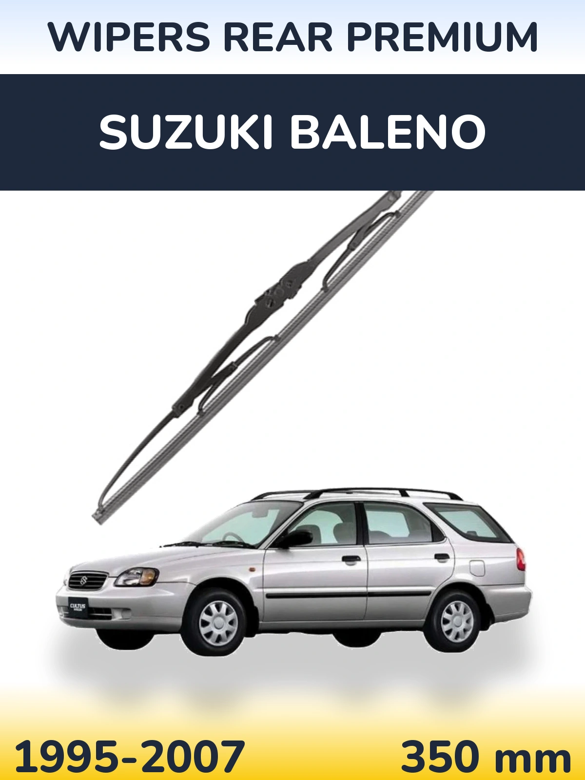 Задний дворник WIPERS REAR PREMIUM 350 мм для Suzuki Baleno 1995-2007