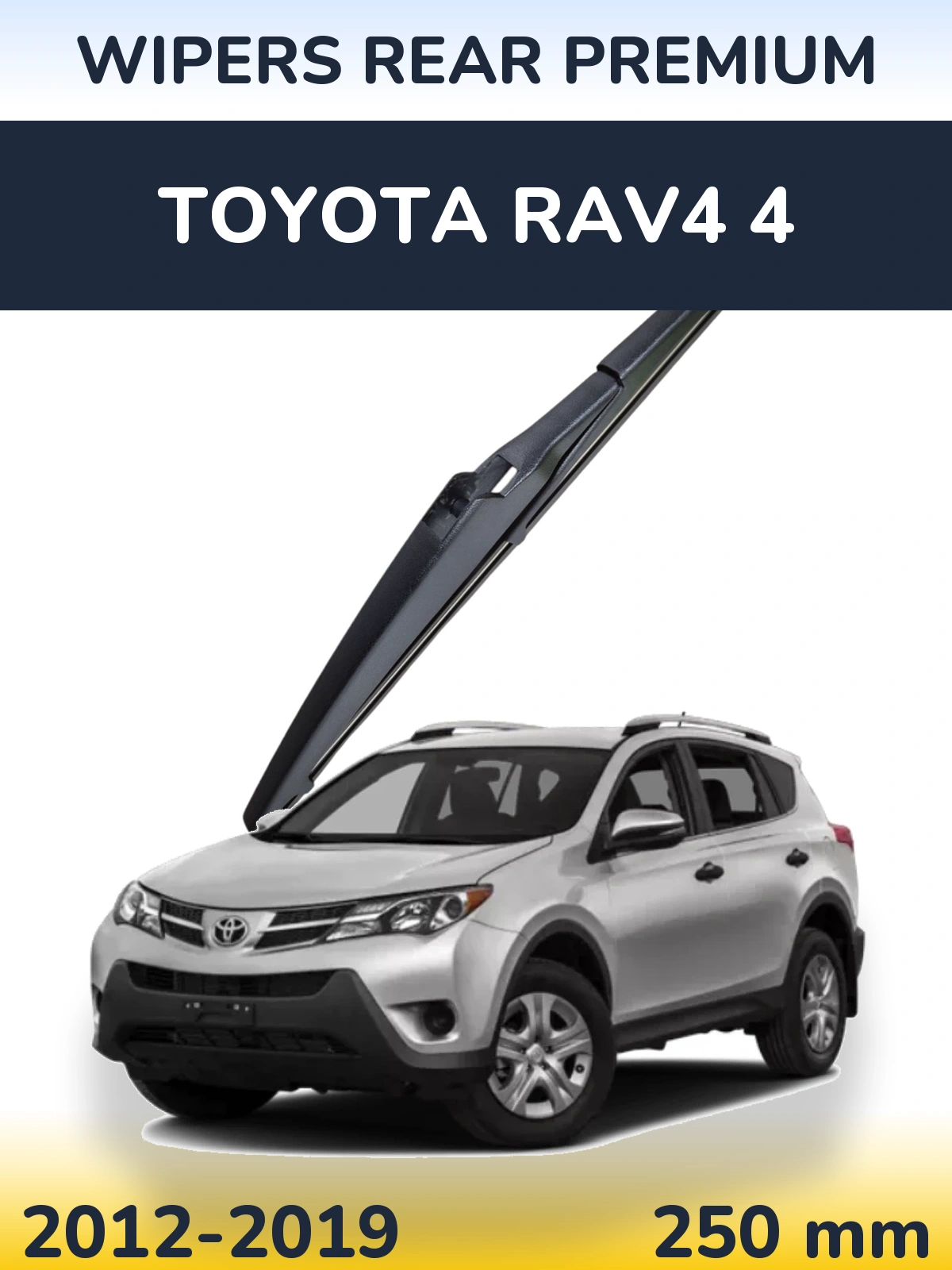 Rear wiper blade WIPERS REAR PREMIUM 250 mm for Toyota RAV4 4 2012-2019