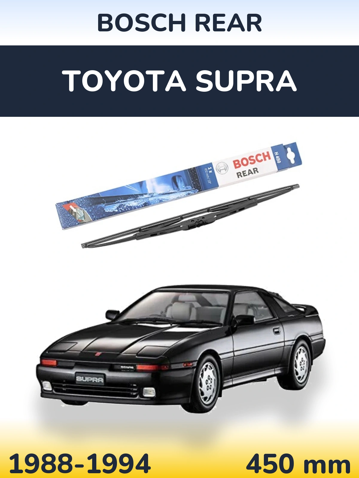 Tylna wycieraczka BOSCH Rear 450 mm do Toyota Supra 1988-1994