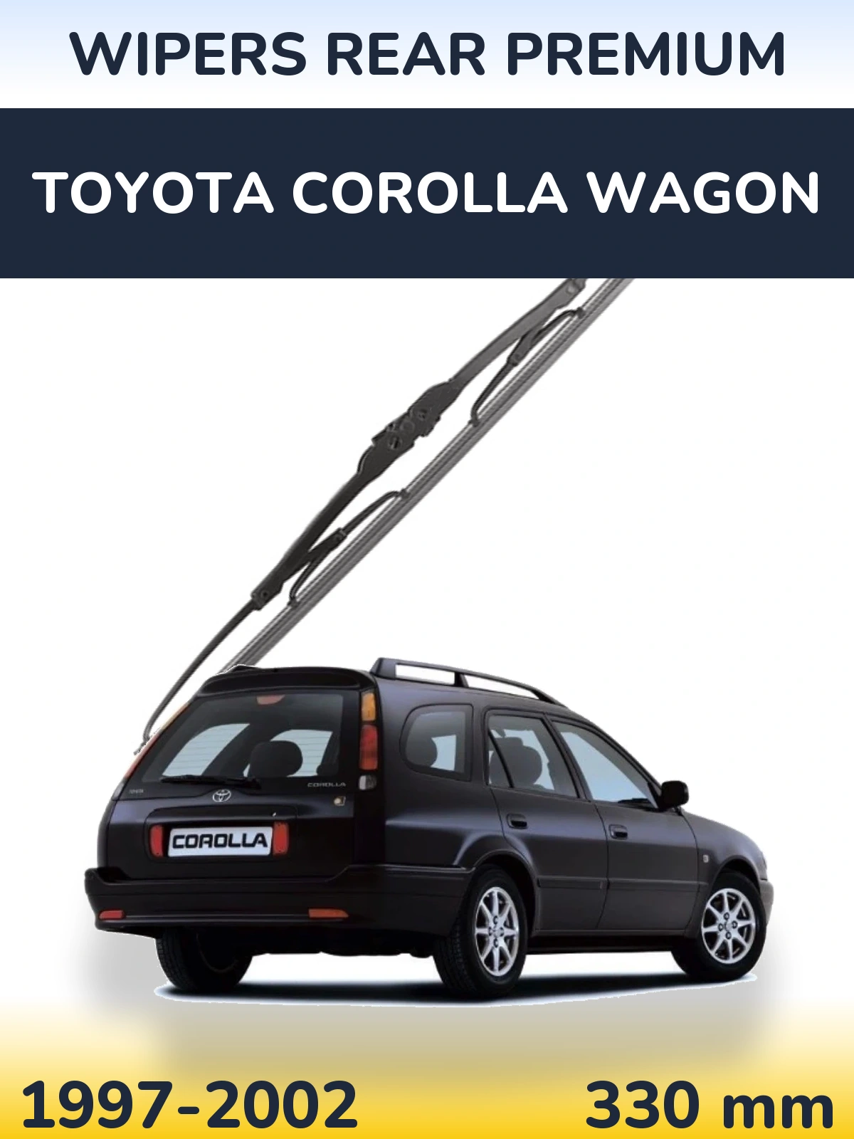 Задний дворник WIPERS REAR PREMIUM 330 мм для Toyota Corolla Wagon 1997-2002