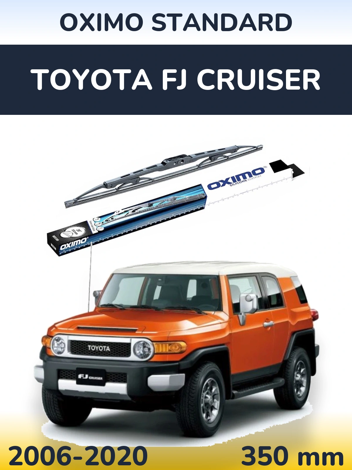 Przednia wycieraczka Oximo Standard 350 mm do Toyota FJ Cruiser 2006-2020