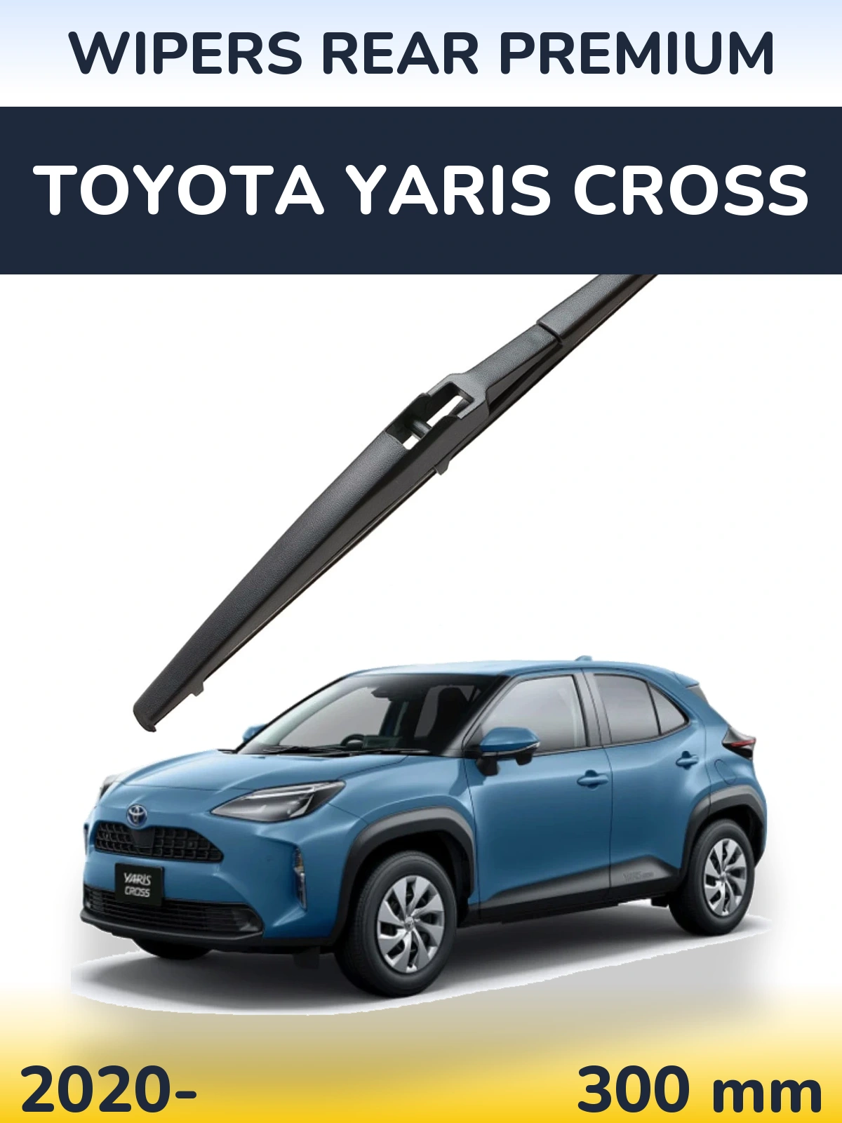 Tylna wycieraczka WIPERS REAR PREMIUM 300 mm do Toyota Yaris Cross 2020-2026