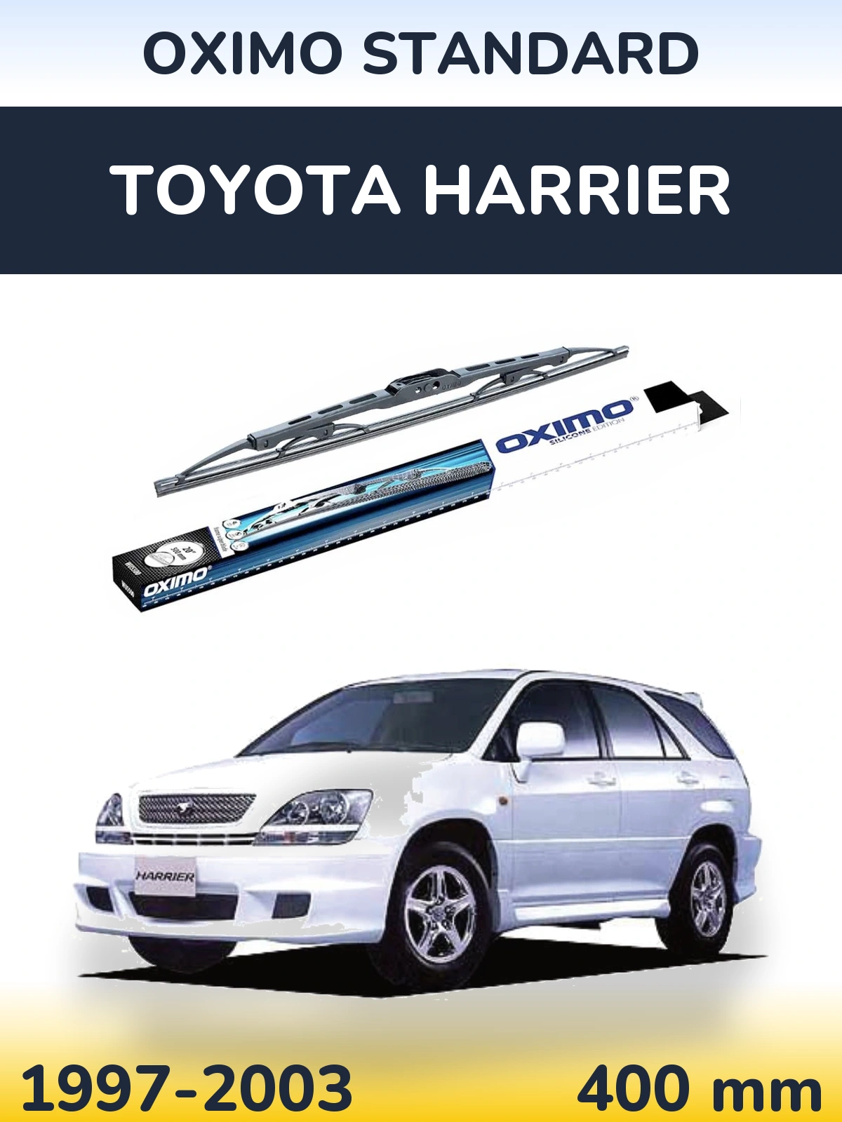 Tylna wycieraczka Oximo Standard 400 mm do Toyota Harrier 1997-2003