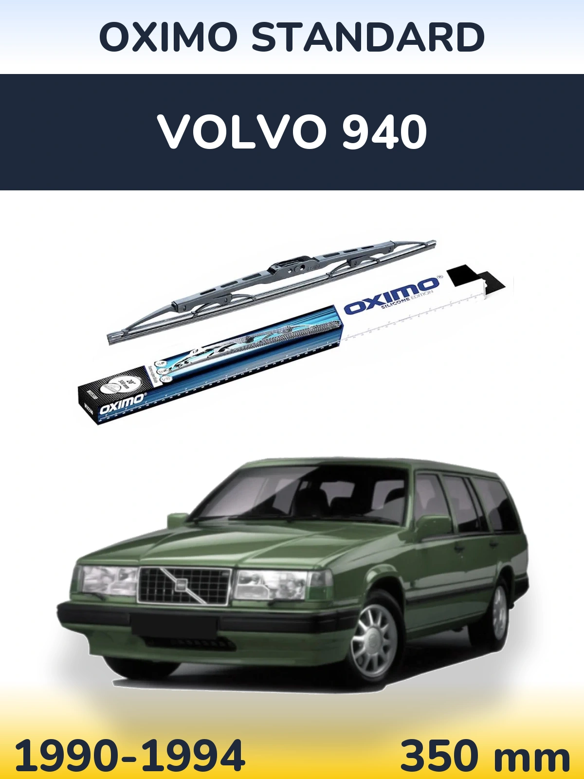 Tylna wycieraczka Oximo Standard 350 mm do Volvo 940 1990-1994