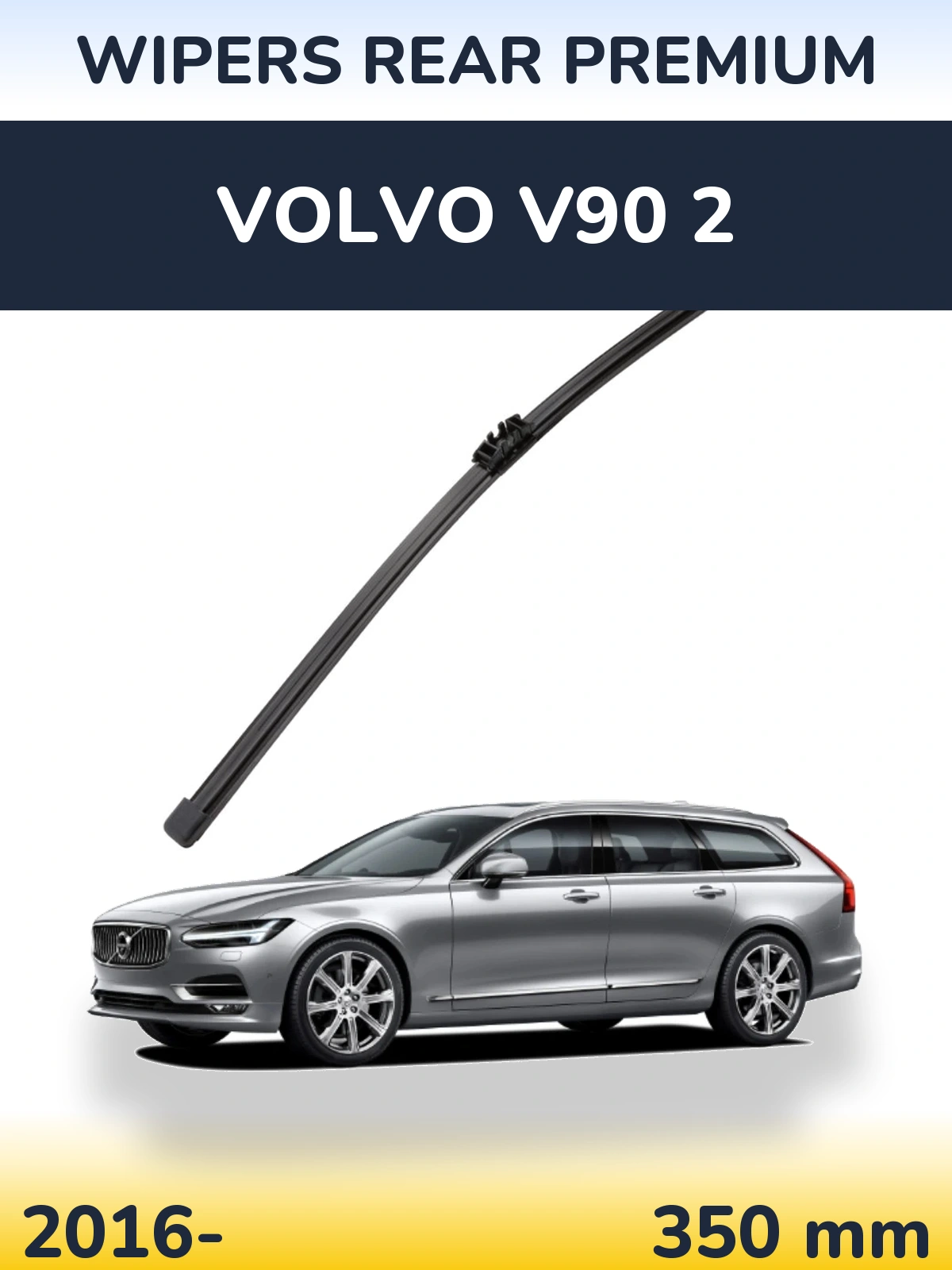 Задня щітка WIPERS REAR PREMIUM 350 мм для Volvo V90 2 2016-2026
